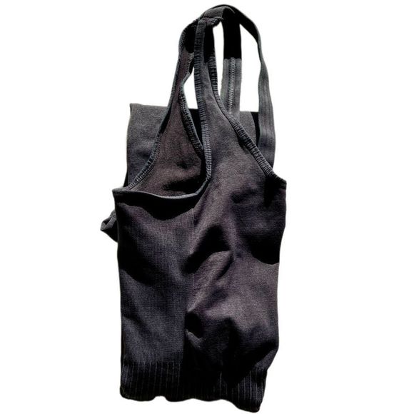 24. New Free People Good Movement Good Karma Onesie in Washed Black - Picture 10 of 10